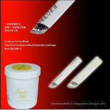 Haute qualité Sdharp Nededle Dblade pour Mdanual Tattoo Pen